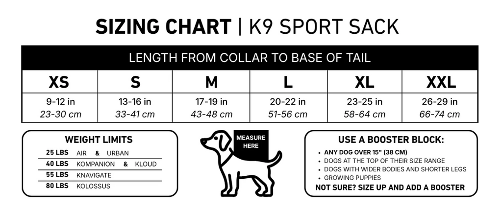 Knavigate Dog Backpack