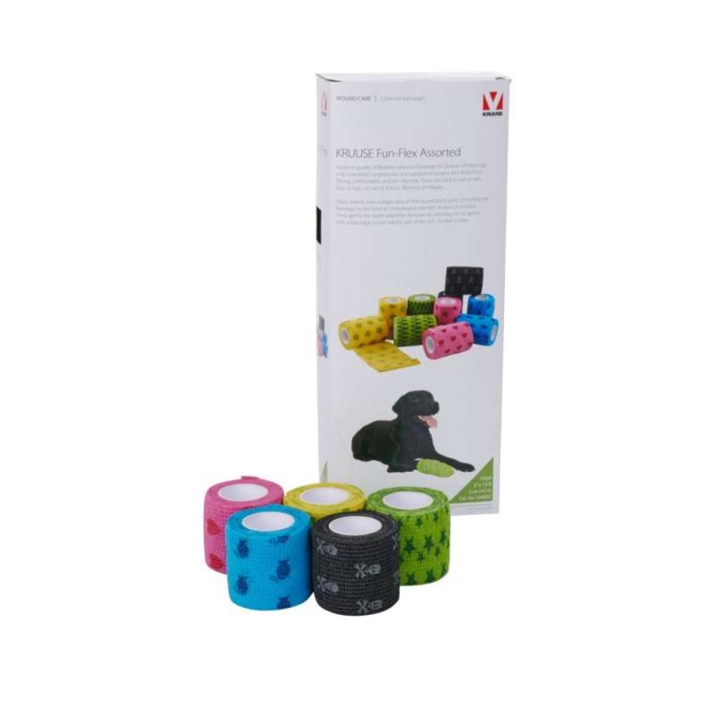 KRUUSE Fun-Flex Pet bandage 5 cm x 4.5 m