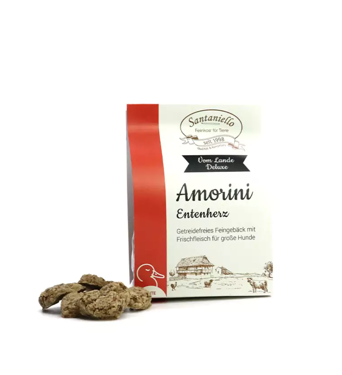 Duck Heart Treats Amorini - 130g